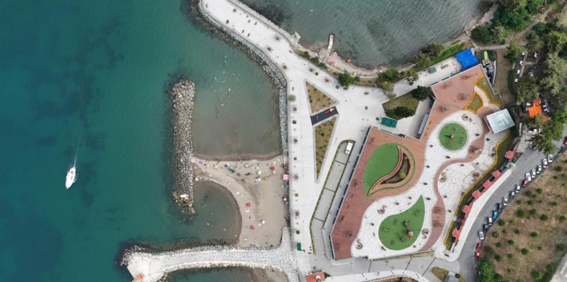 Ordu'da Gökdelenler yıkıldı, kumsal halka açıldı