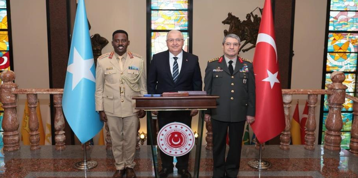 Bakan Güler, Somali Genelkurmay Başkanı Mohamud ile görüştü