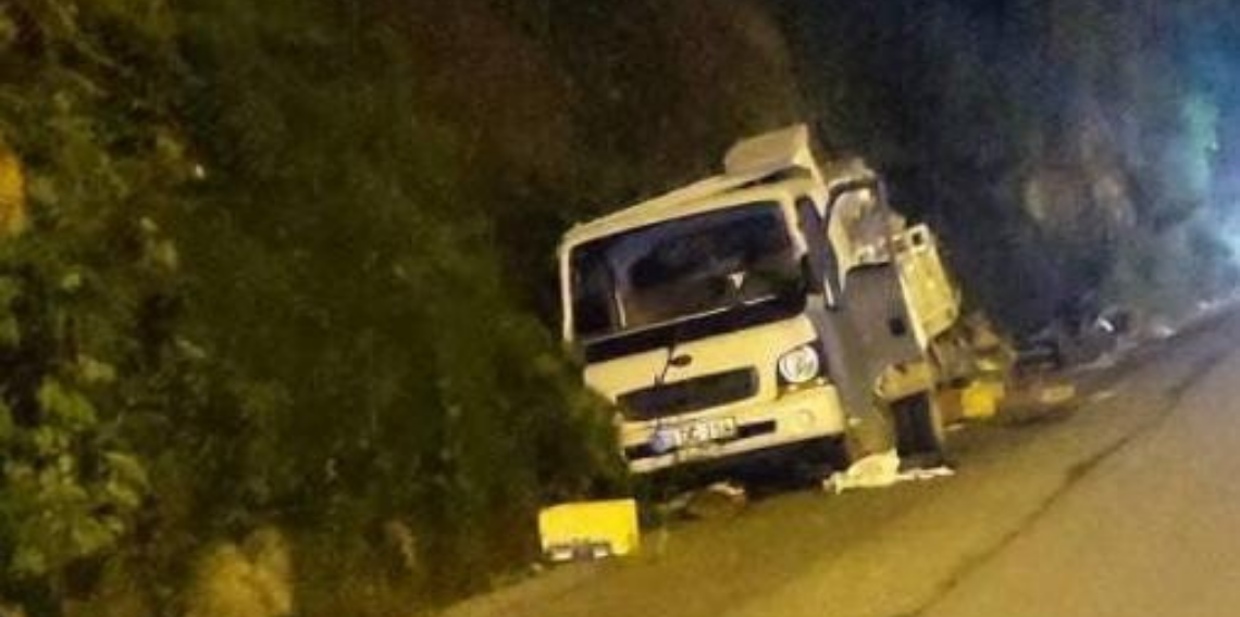 Giresun'da kamyonet kazası: 1 ölü, 2 yaralı