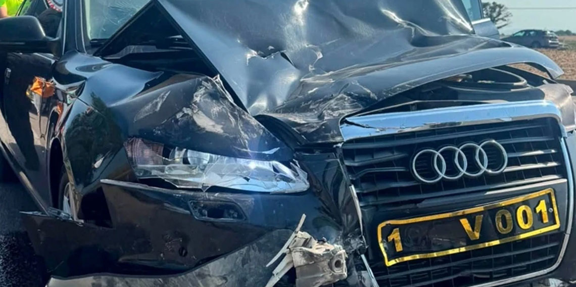YENİ Partili başkan trafik kazası geçirdi