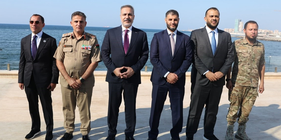 Dışişleri Bakanı Fidan, Libya Başbakanı Ulusal Güvenlik Danışmanı Dibeybe ile bir araya geldi