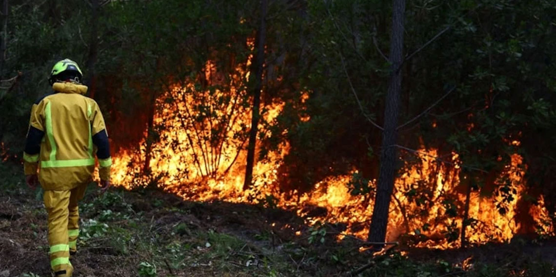 Fransa'da orman yangını riski nedeniyle 50 vilayette turuncu alarma geçildi