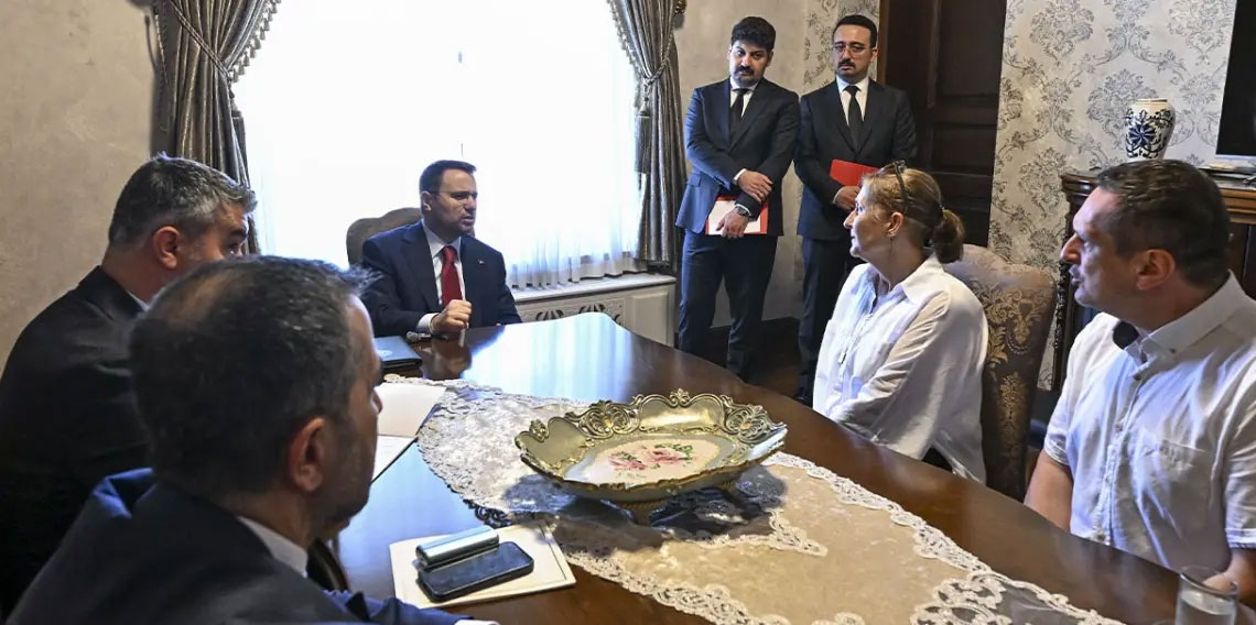 Emir Yuşa’nın ailesi Bakan Gürlek ile Trabzon’da görüştü