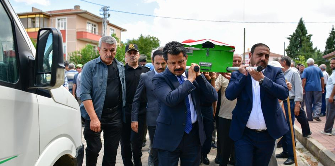 Kıbrıs gazisi Hidayet Düzen son yolculuğuna uğurlandı