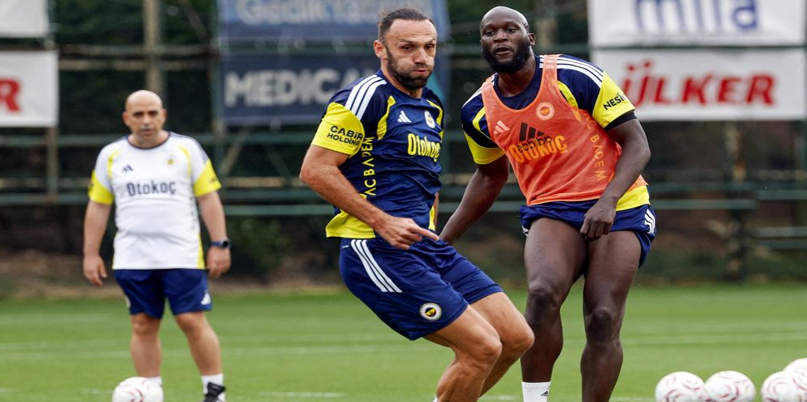 Romelu Lukaku, Fenerbahçe ile ilk antrenmanına çıktı