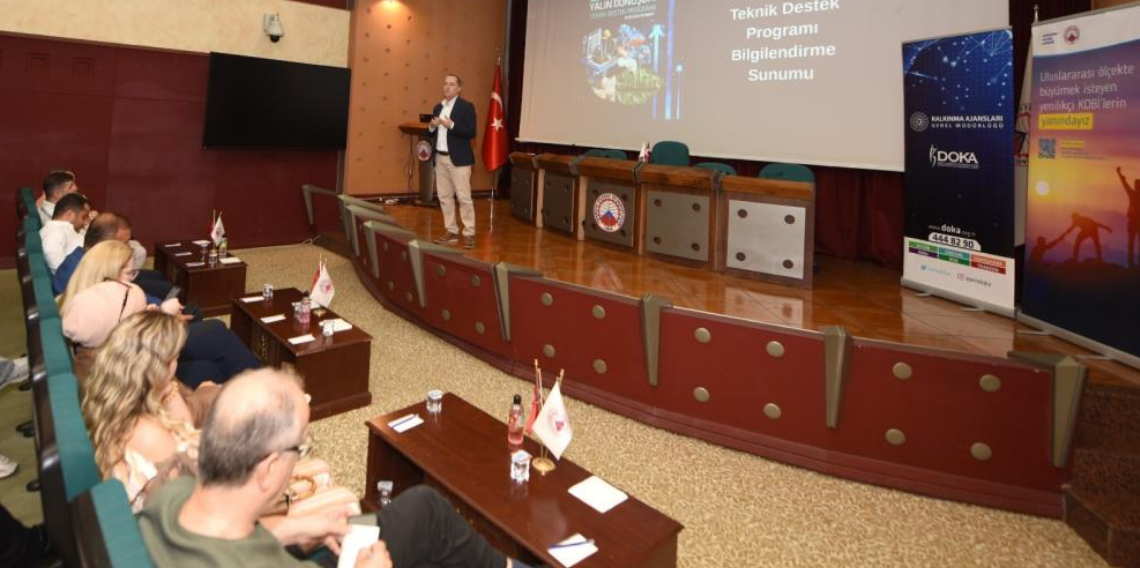 DOKA’nın Yalın Dönüşüm Destek Programı işadamlarına anlatıldı