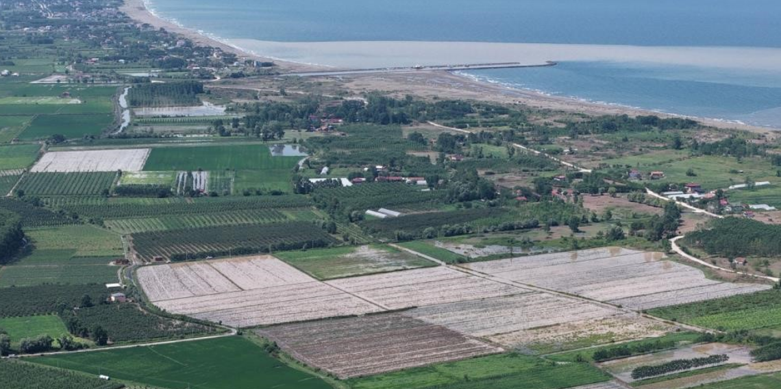 Samsun'da sağanaktan 30 mahalle etkilendi