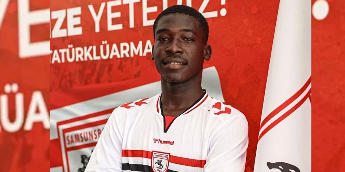 Samsunspor, Mbaitoloum Daniel ile 5 yıllık sözleşme imzaladı
