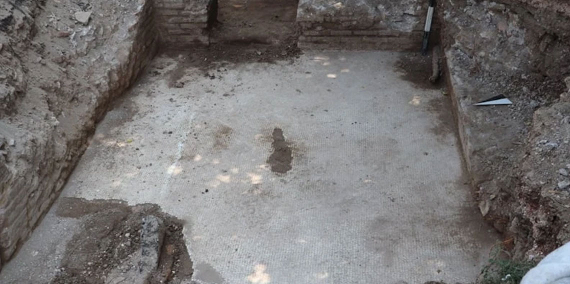 Hatay’da altyapı kazısından tarih çıktı!