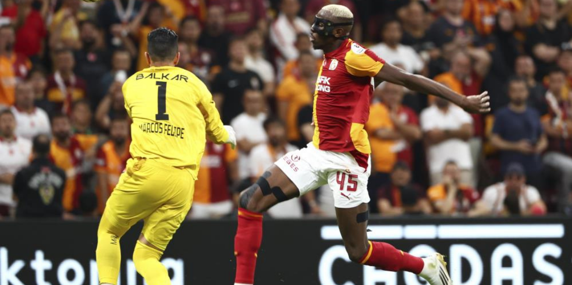 Süper Lig'de 2026-2027 sezonunun ilk golü Victor Osimhen'den