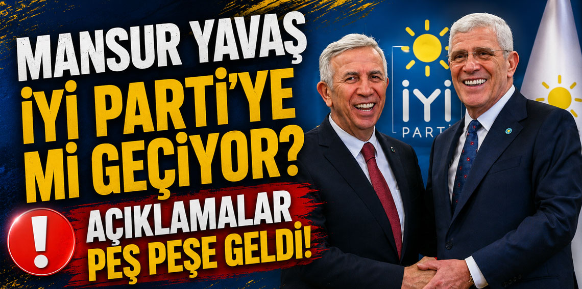 Mansur Yavaş İYİ Parti'ye mi geçiyor? Açıklamalar peş peşe geldi
