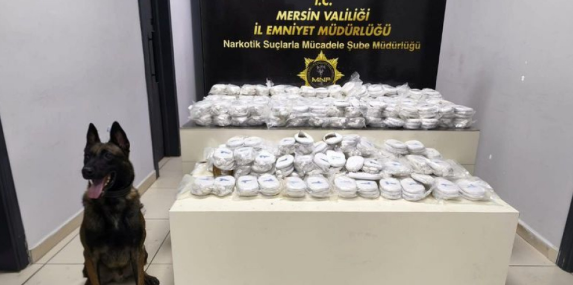Mersin’de dev uyuşturucu operasyonu