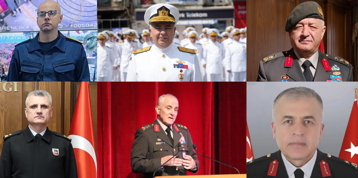 Samsun'da komutanlar değişti