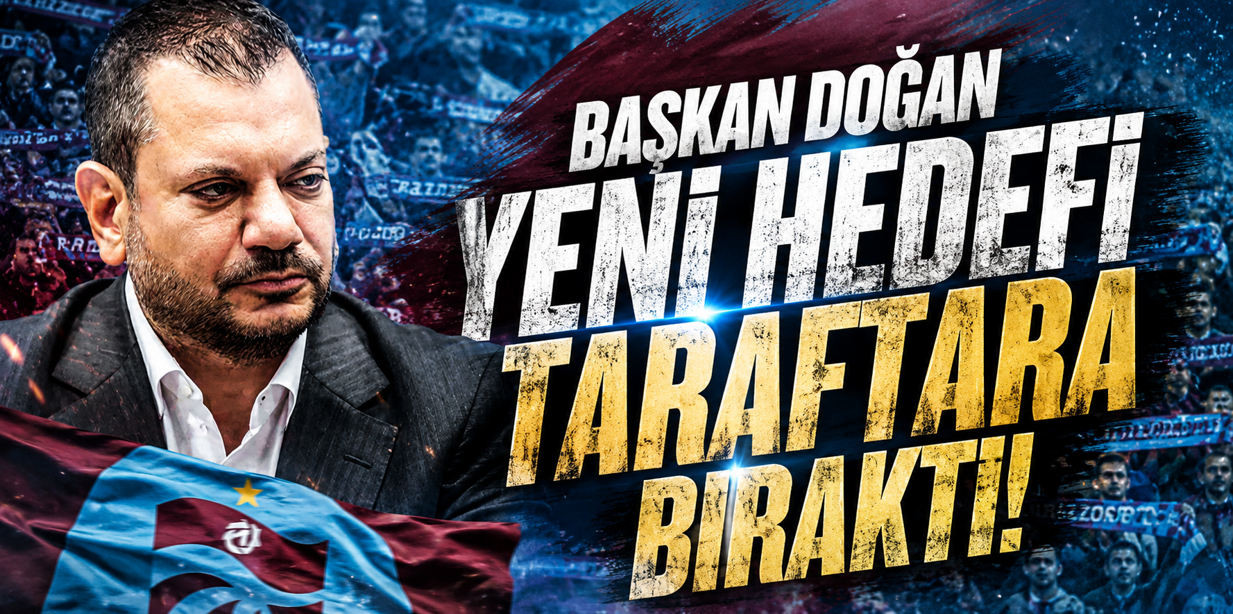 Trabzonspor'da 25 Bin Kombine Gururu! Ertuğrul Doğan Yeni Hedefi Taraftara Bıraktı