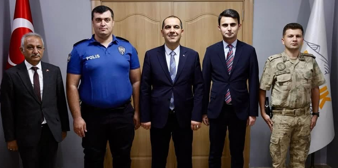 Vali Taşolar'dan Aralık Kaymakamı'na hayırlı olsun ziyareti