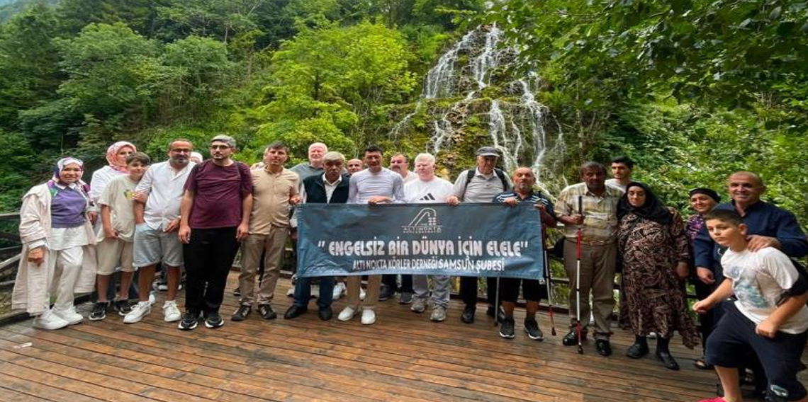 Görme engellilere Karadeniz turu