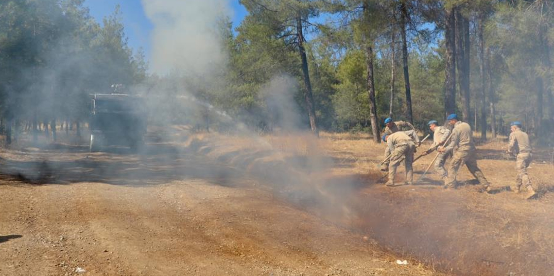 Kilis’te orman yangınlarına karşı devriyeler artırıldı