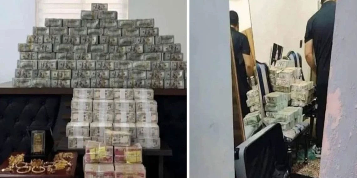Irak'ta dev yolsuzluk operasyonu: 20 milyon dolar ve 60 kilo altın ele geçirildi
