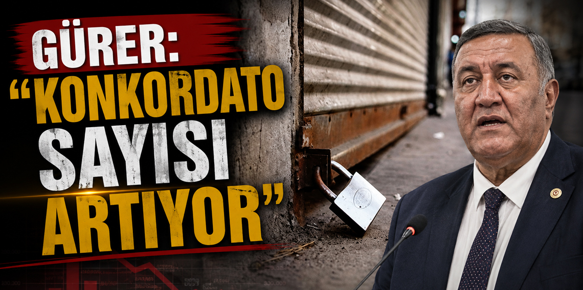 Gürer: ''Konkordato Sayısı Artıyor''