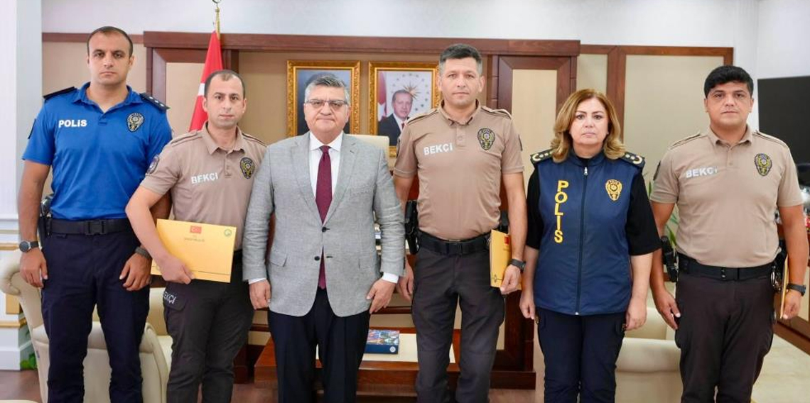 Sinop’ta başarılı bekçilere ödül