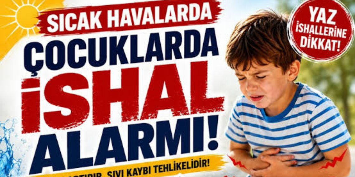 Çocuklarda ishal uyarısı