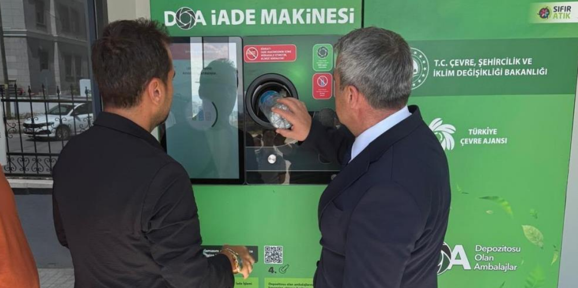 Samsun’da DOA sistemiyle 2 milyondan fazla ambalaj geri dönüşüme kazandırıldı