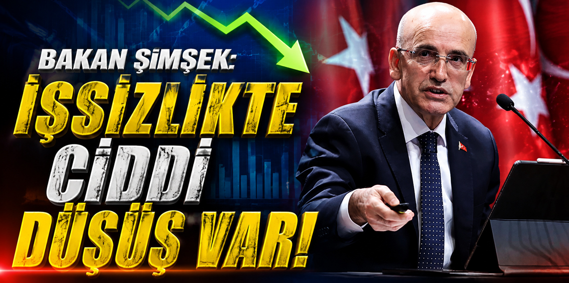 Bakan Şimşek’ten iş gücü açıklaması: İşsizlikte dikkat çeken düşüş