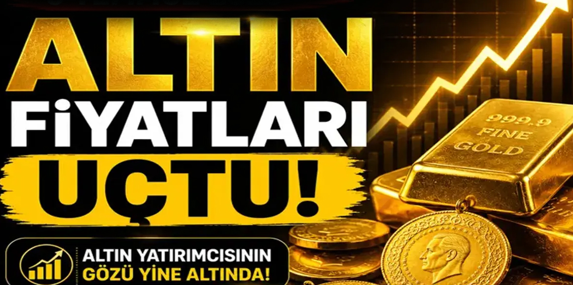 Altın Uçtu! Gram altın 3 ayın zirvesinde