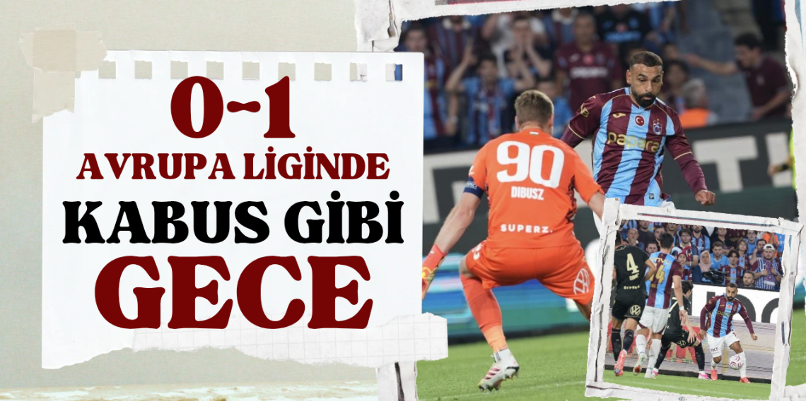 TRABZONSPOR 0-1 FERENCVAROS | MAÇ SONUCU
