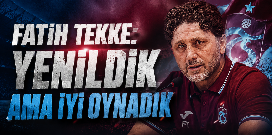 Fatih Tekke: İki Mevkiye Transfer Yapmalıyızalıyız