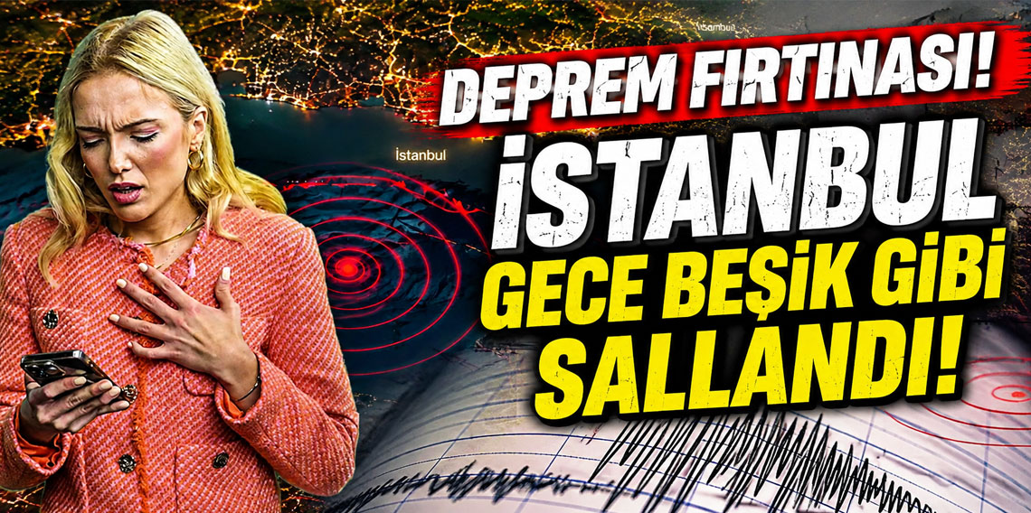 İstanbul'da gece 50'ye yakın deprem oldu! Üç uzman aynı soruya yanıt verdi