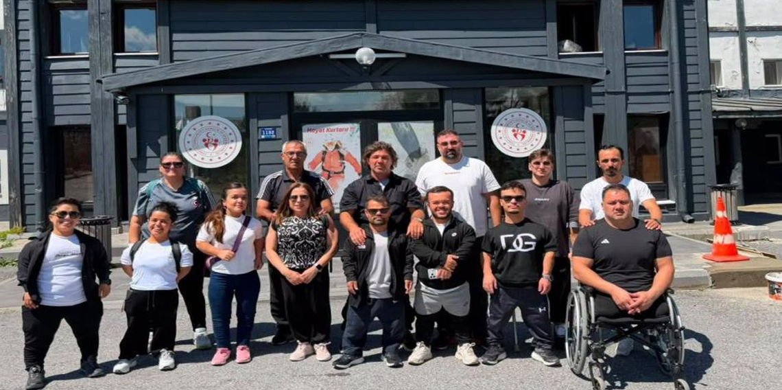 Paralimpik Halter Milli Takımı Kayseri’de kamp yapıyor