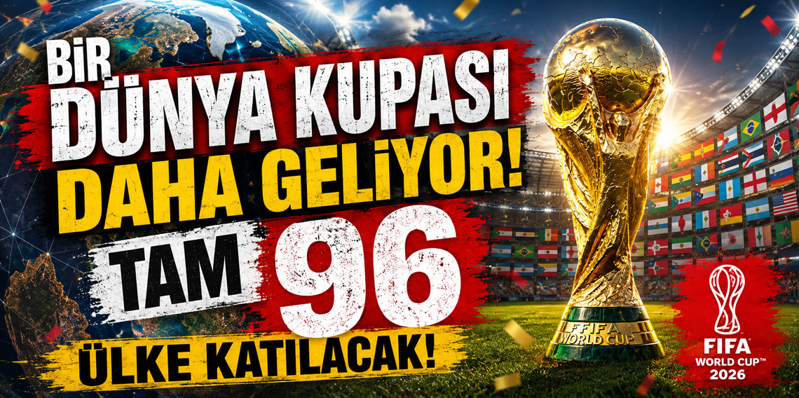 Bir Dünya Kupası daha geliyor! Tam 96 ülke katılacak