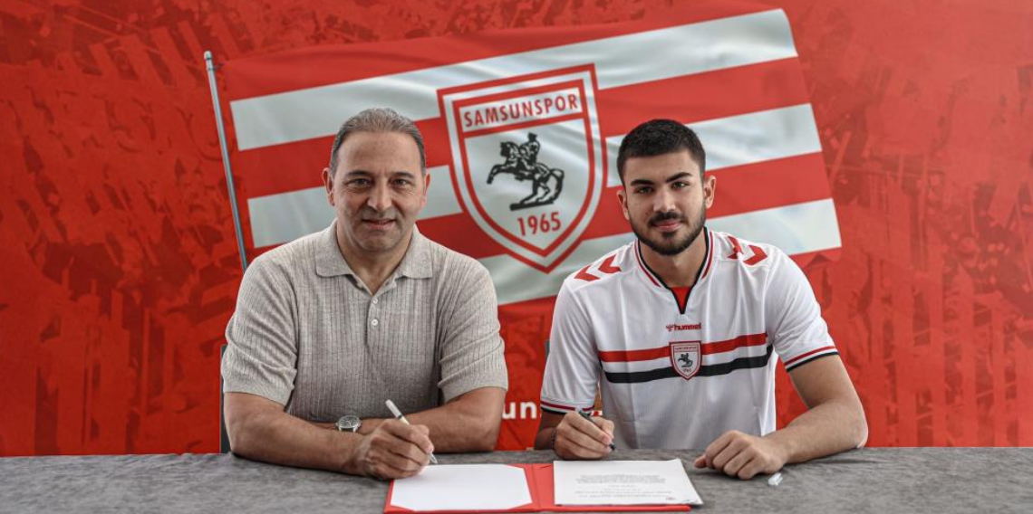Samsunspor altyapısına genç stoper takviyesi! Emir Işık ile 5 yıllık sözleşme
