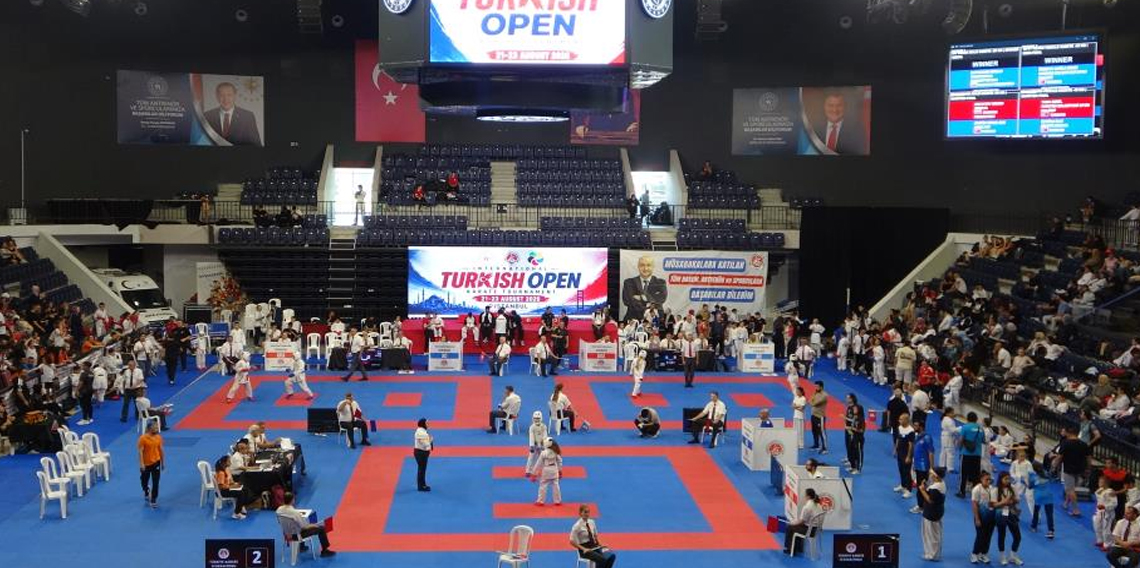 Uluslararası Turkish Open Karate Turnuvası başladı