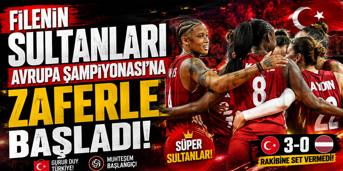 FİLENİN SULTANLARI AVRUPA ŞAMPİYONASI'NA ZAFERLE BAŞLADI! 