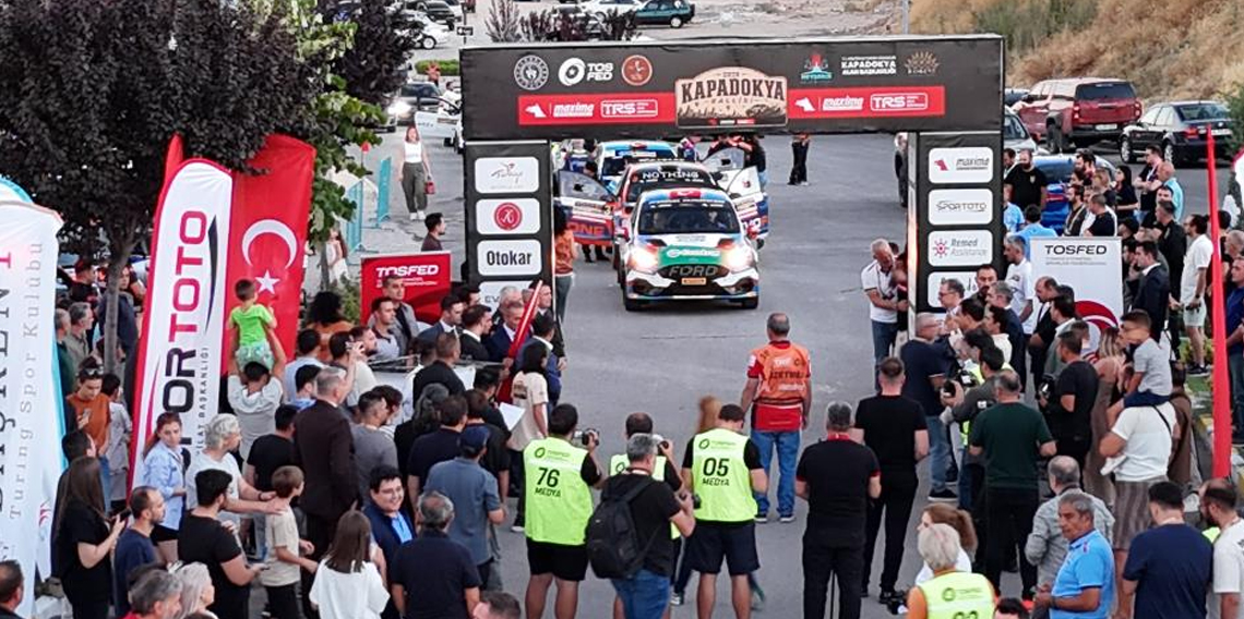 Türkiye Ralli Şampiyonası, Kapadokya'da toprak etaplarda start aldı