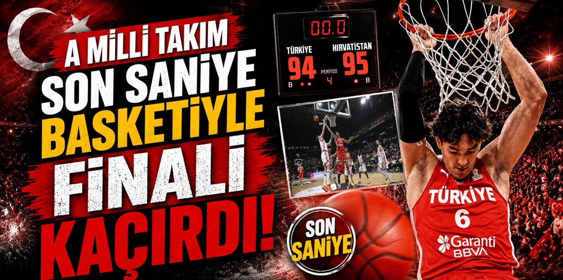 12 DEV ADAM'DAN ŞANSSIZ YENİLGİ! FİNALİ 1 SAYIYLA KAYBETTİLER!