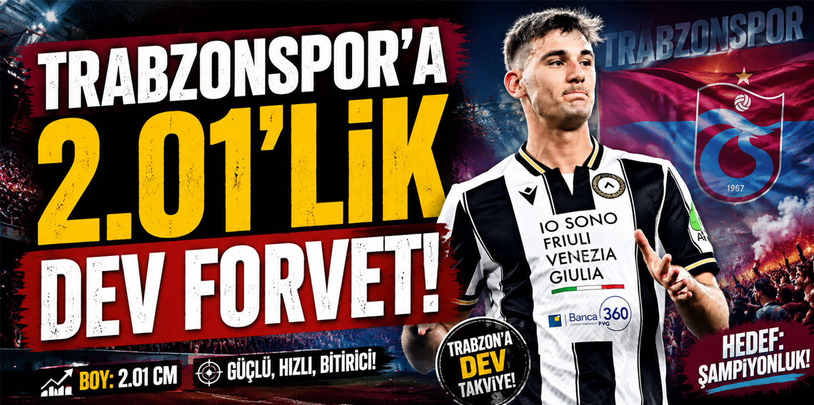 Trabzonspor'a 2.01'lik dev forvet!
