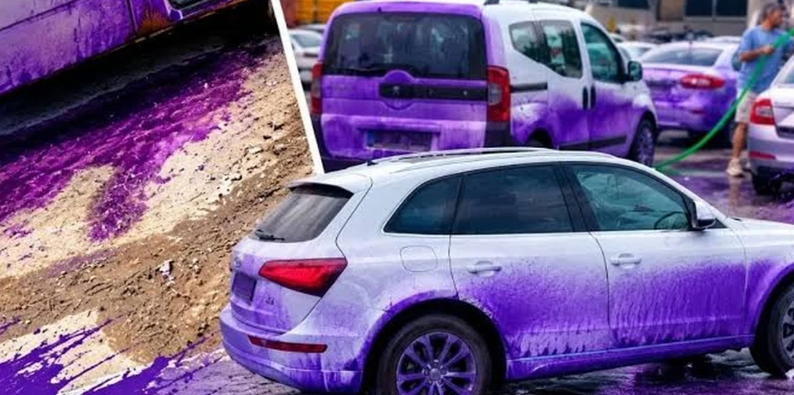 Afyonkarahisar’da yola boya döken iki firmaya 20 milyon lira ceza