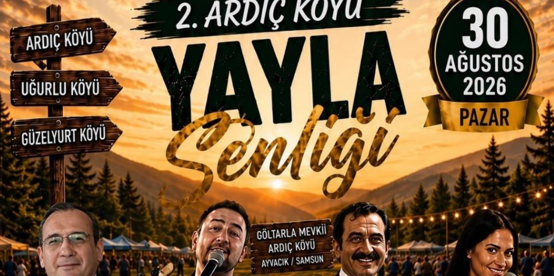 Ayvacık'ta yayla şenliği