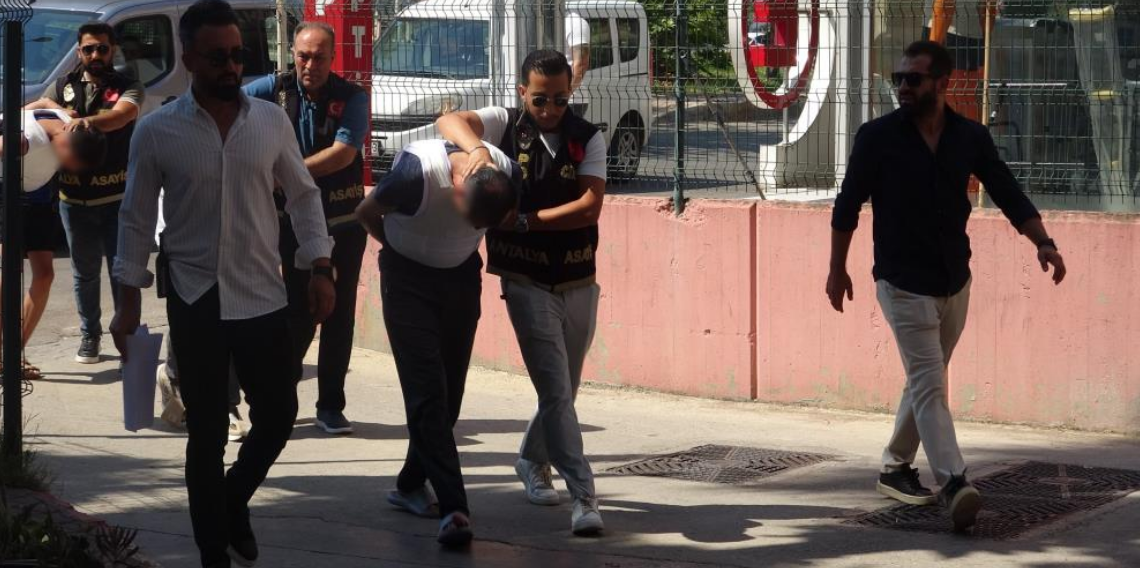 Antalya'da cinayetle sonuçlanan silahlı saldırıya 2 tutuklama