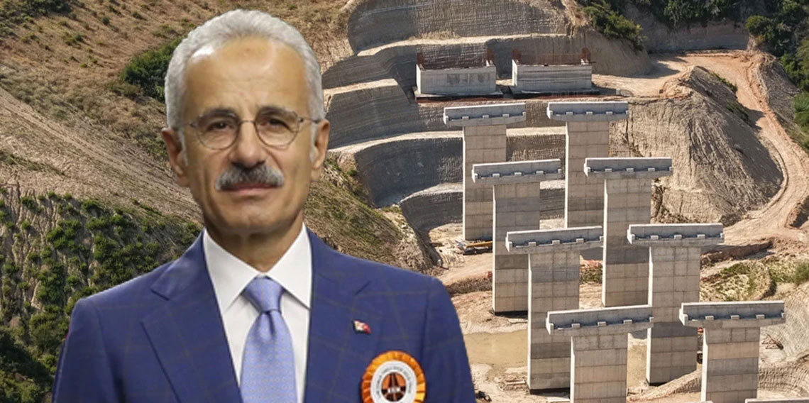 Bakan Uraloğlu müjdeyi verdi! 2,5 saatlik yol 36 dakikaya düşüyor