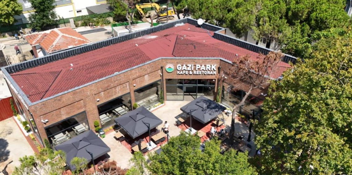 Gazi Park'ta değişim tamamlandı