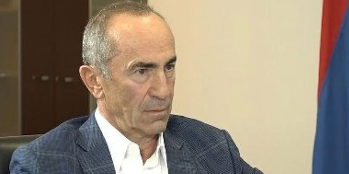 Ermenistan eski Cumhurbaşkanı Koçaryan, yolsuzluktan gözaltına alındı