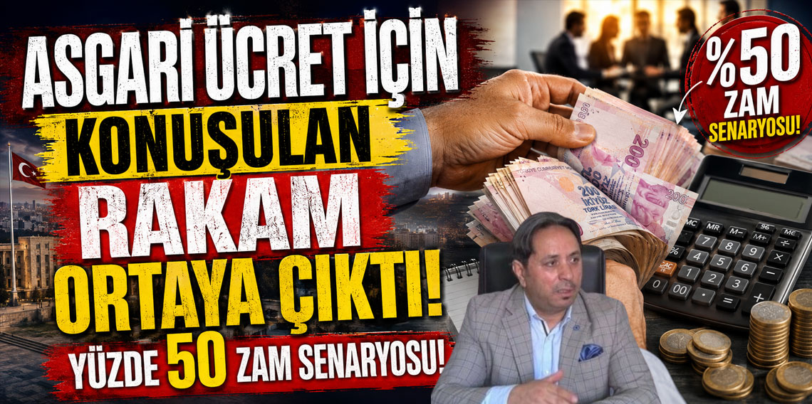 Asgari ücret için Ankara’da konuşulan rakam ortaya çıktı! Yüzde 50 zam senaryosu