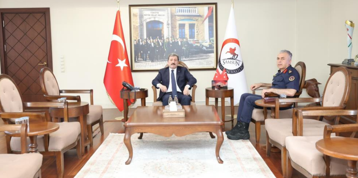 Samsun İl Jandarma Komutanı Tuğgeneral Bahittin Murat Yakın Göreve Başladı