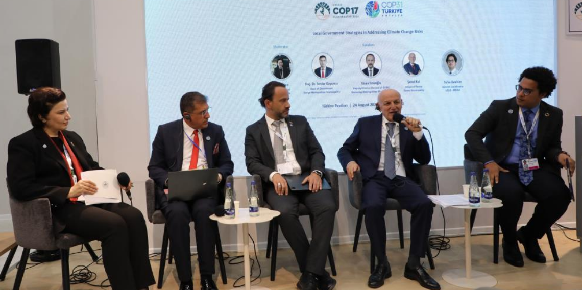 Terme Belediye Başkanı Kul, COP17’de konuştu: 