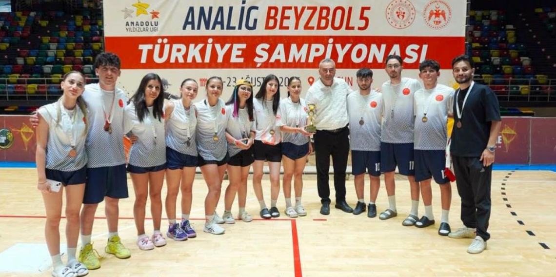 Kayseri, beyzbolda Türkiye dördüncüsü oldu