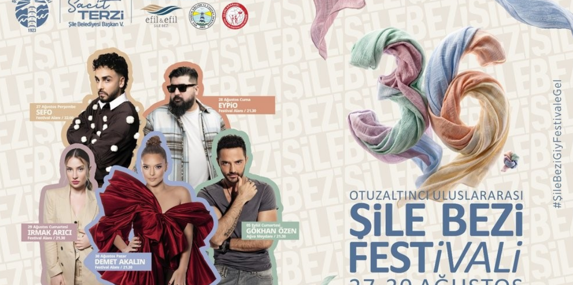 36. Uluslararası Şile Bezi Kültür ve Sanat Festivali Sefo konserine yoğun katılımla start verdi